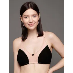 Clovia Black & Pink Full Coverage Bra-picture-30