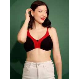 Clovia Black Non Wired Non Padded Full Coverage Bra-picture-35