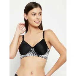 Clovia Black Non Wired Padded T-Shirt Bra-picture-27