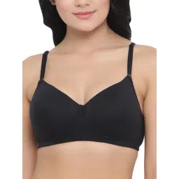 Clovia Black Non Wired Padded T-Shirt Bra-picture-28