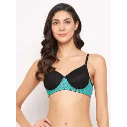 Clovia Black Printed Bra-picture-39