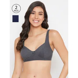 Clovia Blue & Grey Bra-picture-26