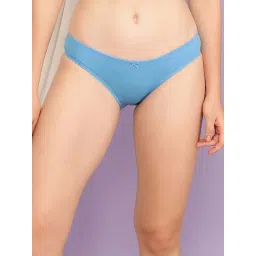 Clovia Blue Cotton Bikini Panty-picture-23