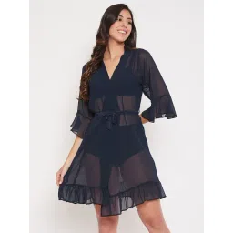 Clovia Blue Robe-picture-43