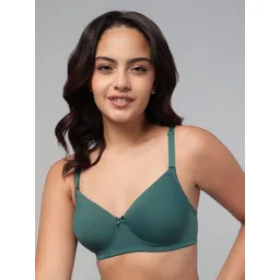 Clovia Bra Full Coverage Full Cup Wire Free Lightly Padded T-shirt Bra-picture-11