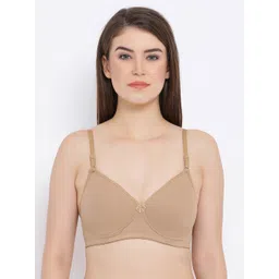 Clovia Cotton Padded Non-Wired Multiway T-Shirt Bra-picture-35