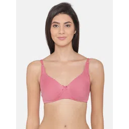 Clovia Cotton Rich Non-Padded Non-Wired Bra With Double Layered Cups-picture-13