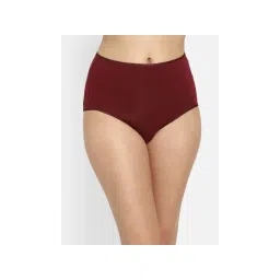 Clovia Cotton Spandex High waist Outer elastic Hipster Panty-image-19