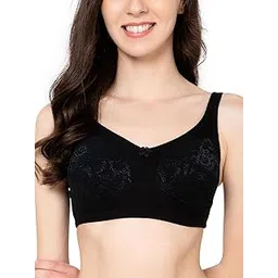 clovia Cotton Women's Wirefree Bra-picture-21