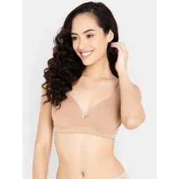 Clovia Dusty Pink Full Coverage Padded T-Shirt Bra-picture-22