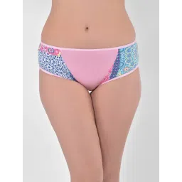 Clovia Dusty Pink Printed Hipster Panty-picture-10