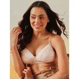 Clovia Floral Bra Full Coverage Lightly Padded-picture-36