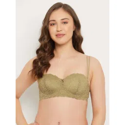 Clovia Green Balconette Bra-picture-25