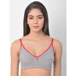 Clovia Grey & Red Everyday Bra-Full Coverage BR0227S0132B-picture-34