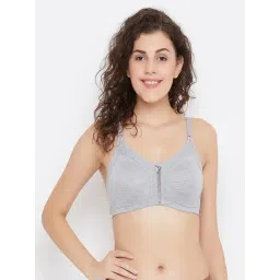 Clovia Grey Non Wired Non Padded T-Shirt Bra-picture-14