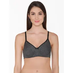 Clovia Grey Polyamide Regular fit Solid Bra Sets-picture-35