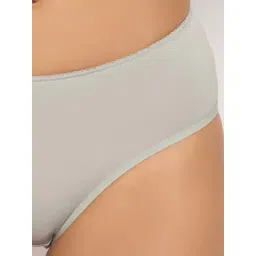 Clovia Grey Regular Fit Panties image 5