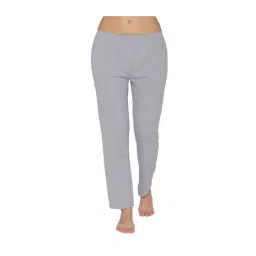 Clovia Grey Textured Pyjamas-picture-24