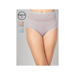 Clovia High Waist Hipster Panties Multi-Color (Pack of 3)-picture-27