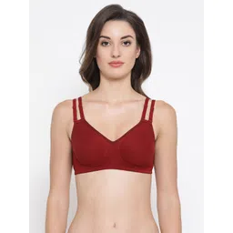 Clovia Maroon Bra Full Coverage-picture-11