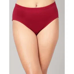 Clovia Maroon Cotton Regular Fit Panties-picture-17
