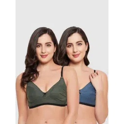 Clovia Multicolor Bra (Pack of 2)-image-26