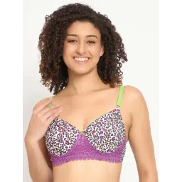Clovia Multicolor Non Wired Padded T-Shirt Bra-image-35