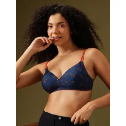 Clovia Multicolor Non Wired Padded T-Shirt Bra-image-34