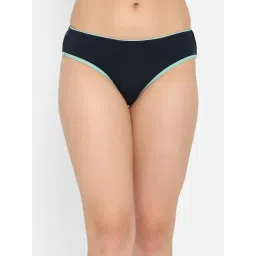 Clovia Navy Cotton Bikini Panty-picture-39