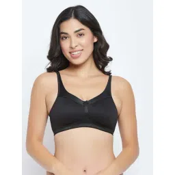 Clovia Non-Padded Non-Wired Spacer Cup Full Figure Bra in Black - Cotton-picture-37