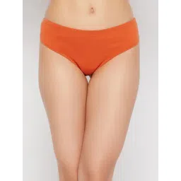 Clovia Orange Cotton Thong Panty-picture-24