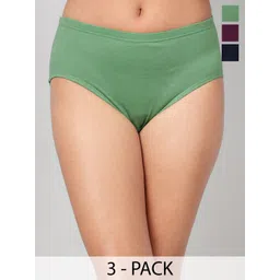 Clovia Pack Of 3 Mid Rise Hipster Briefs PNC533712S-picture-15
