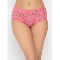 Clovia Peach Printed Panty-picture-25