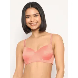 Clovia Peach Regular Fit Bra-picture-17