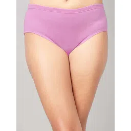 Clovia Pink Cotton Regular Fit Panties-picture-23