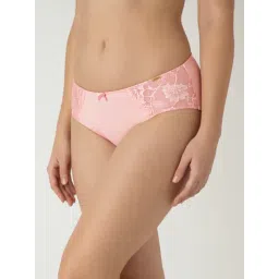 Clovia Pink Polyamide Regular Fit Panty-picture-29