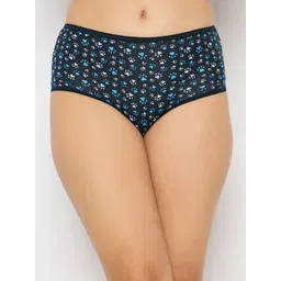 Clovia Printed High-Rise Pure Cotton Hipster Briefs PN3015J13S-picture-30