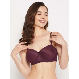 Clovia Purple Balconette Bra-picture-37