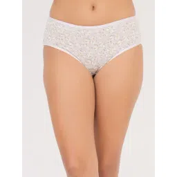 Clovia Purple Cotton Floral Panties-picture-26