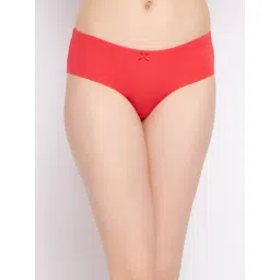 Clovia Red Cotton Hipster Panty-picture-35