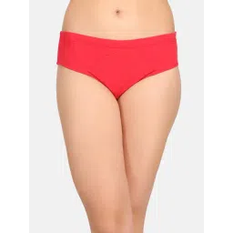 Clovia Red Cotton Printed Hipster Panty-picture-16