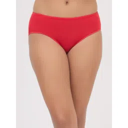 Clovia Red Modal Solid Panties-picture-48
