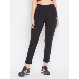 clovia Solid Women Black Tights-picture-18