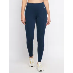 clovia Solid Women Blue Tights-picture-17