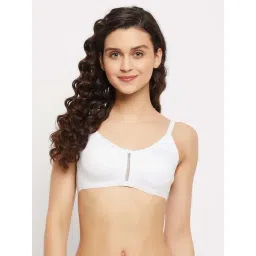 Clovia White Cotton Full Coverage Bra-picture-29