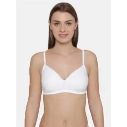 Clovia White Cotton T-Shirt Bra-picture-20