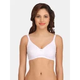 Clovia White Cotton T-Shirt Bra-picture-42