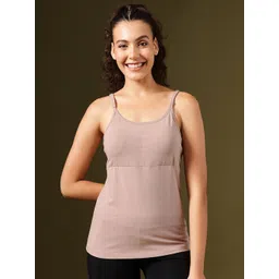 Clovia Women Cotton Padded Camisole-picture-21