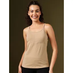 Clovia Women Cotton Padded Camisole With Adjustable Strap-picture-22