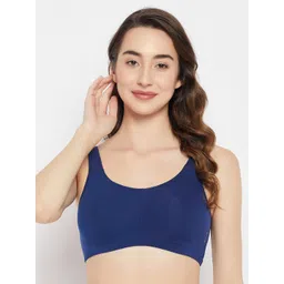 Clovia Women Full Coverage Non Padded Non-Wired Seamless Cotton Beginners Bra-picture-40